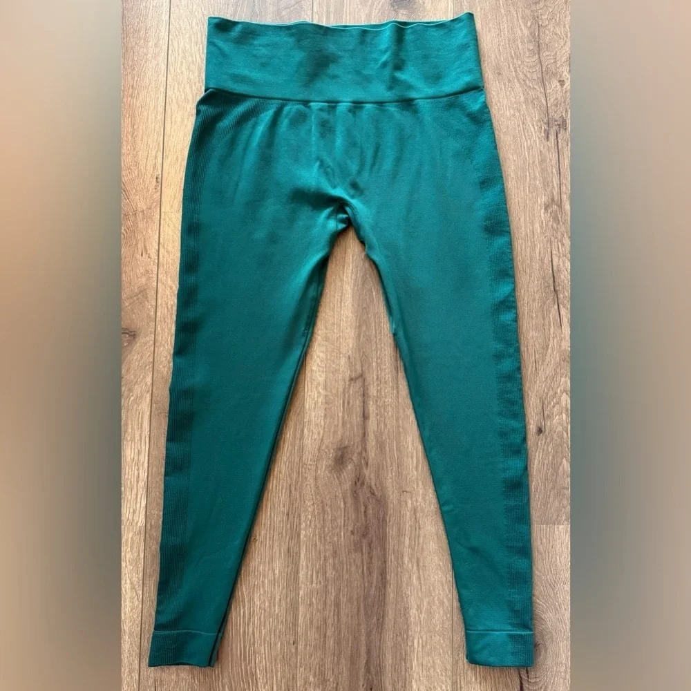 SET Active Leggings Dark Green Size XL - Picture 5 of 9